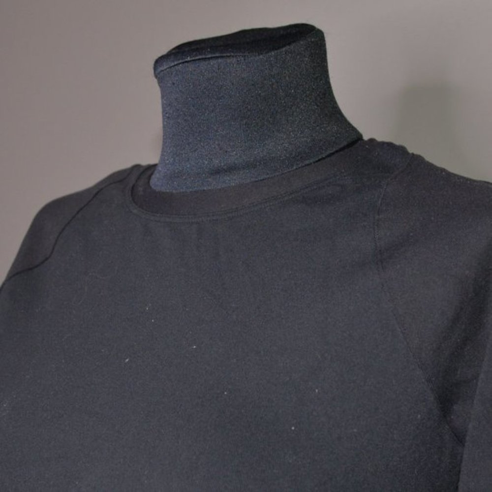 Lululemon  &go Where-To Black Long Sleeve Dress Sz 2 - Picture 7 of 8